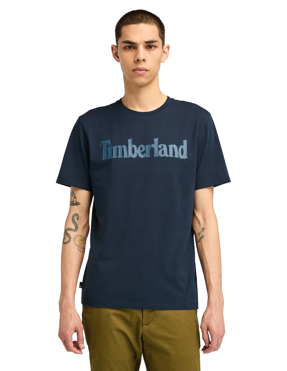 Playera Tee cuello redondo para hombre