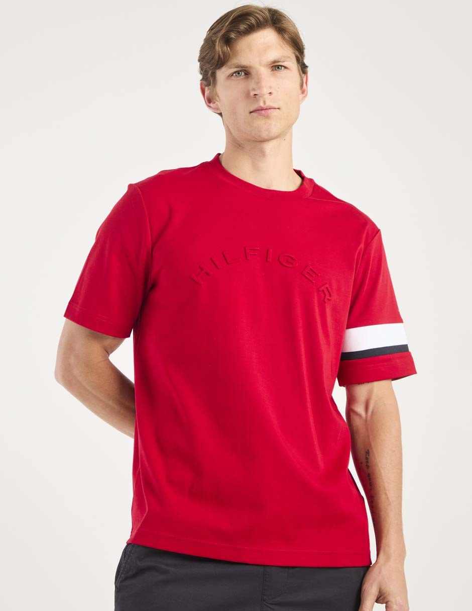 Playera cuello redondo para hombre