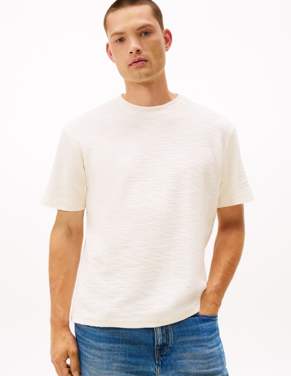 Playera cuello redondo para hombre