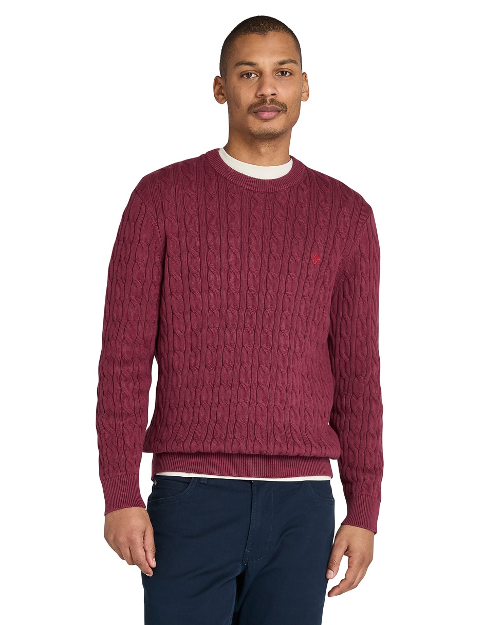 Suéter cuello redondo para hombre