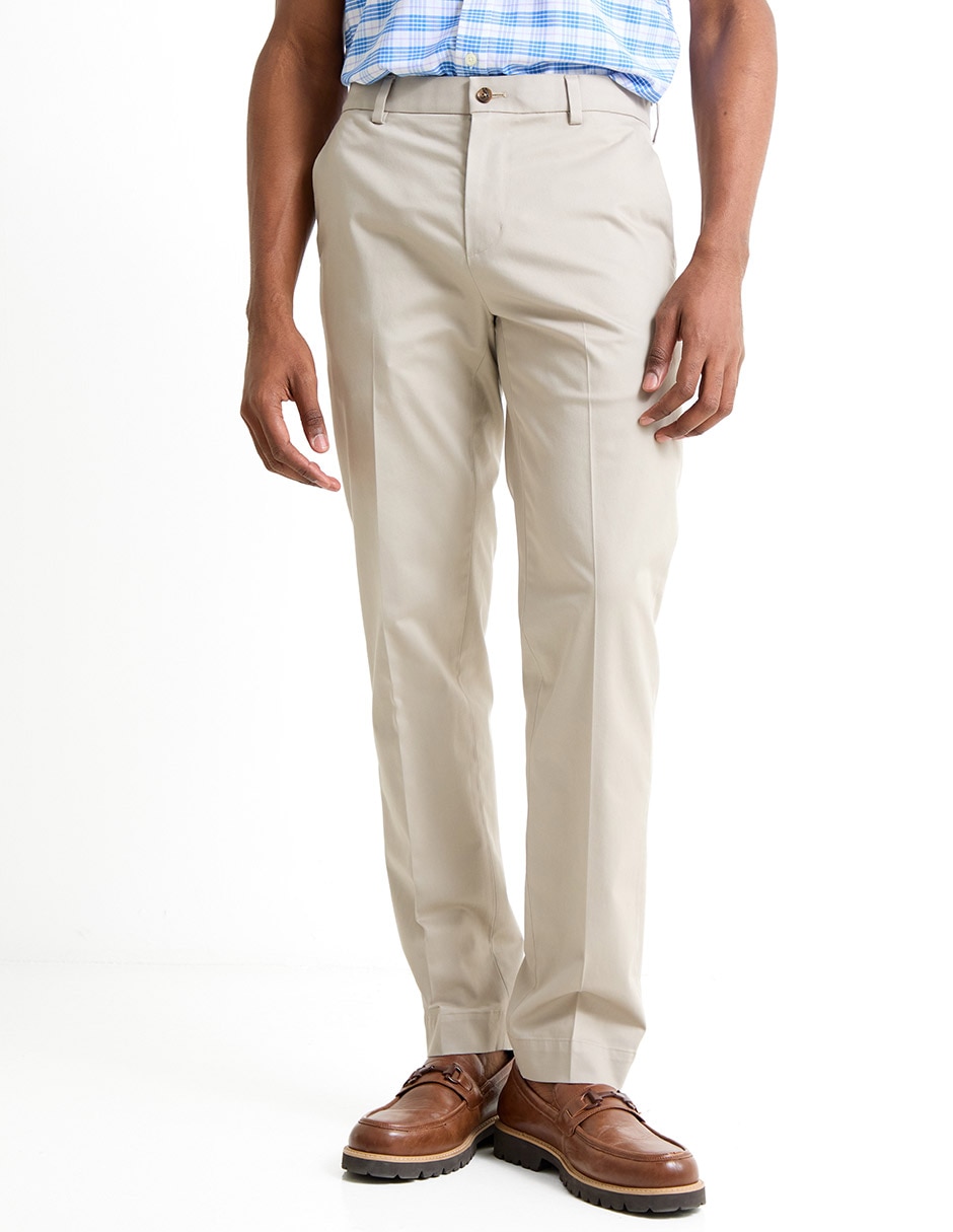 Pantalón chino slim de algodón para hombre Pantalón chino slim de algodón para hombre