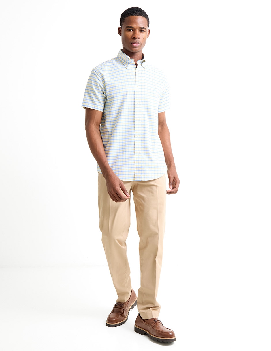 Pantalón slim de algodón para hombre 3