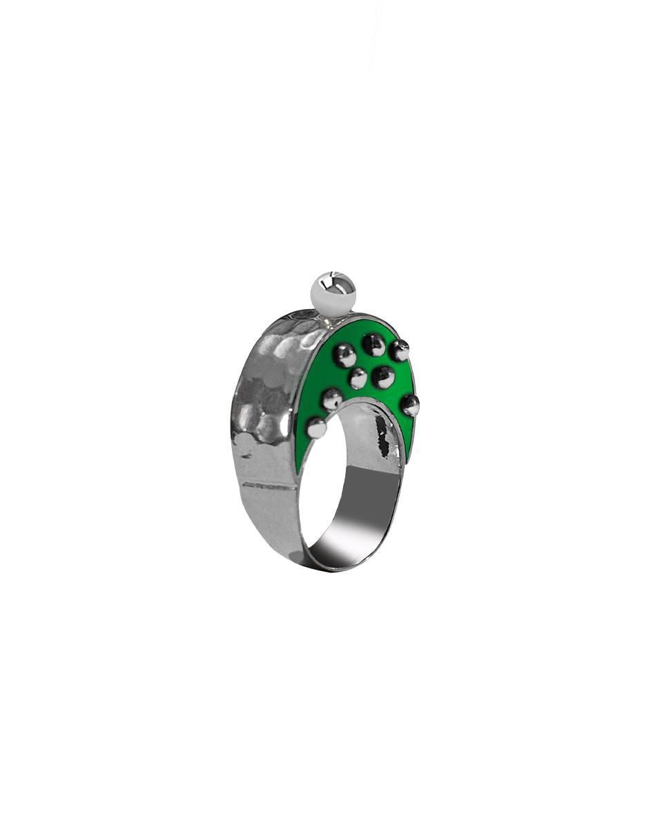 Anillo Enrique Garcia Nopal P 925 de plata brillante 2