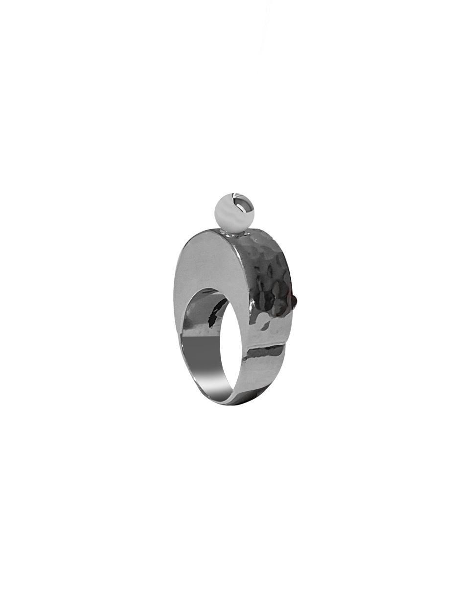Anillo Enrique Garcia Nopal P 925 de plata brillante 3
