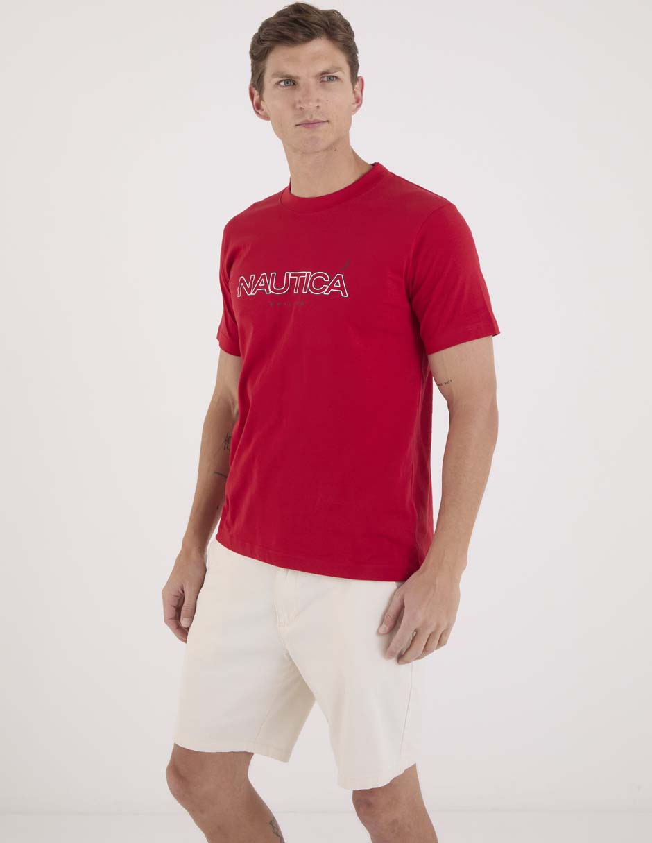 Playera cuello redondo para hombre