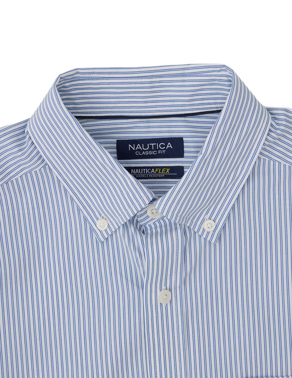 Camisa casual de algodón manga larga para hombre 5