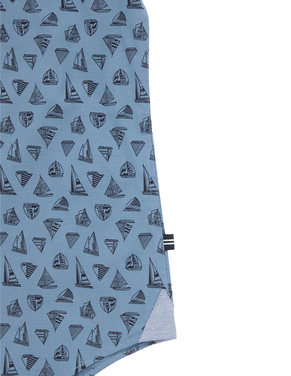 Camisa casual de algodón manga corta para hombre 6