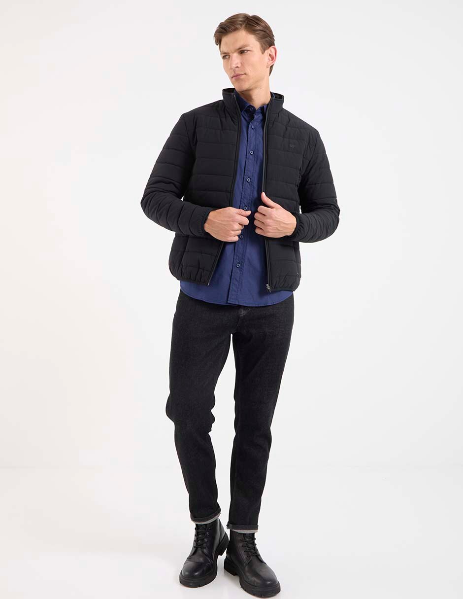 Camisa casual de algodón manga larga para hombre 3