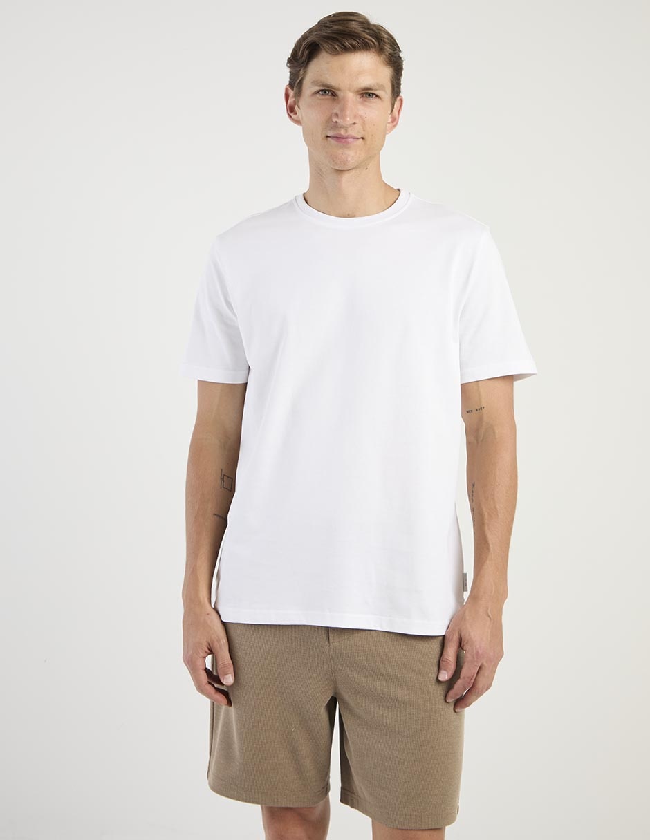 Playera cuello redondo para hombre