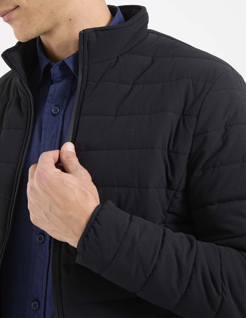 Chamarra con bolsillos para hombre 4