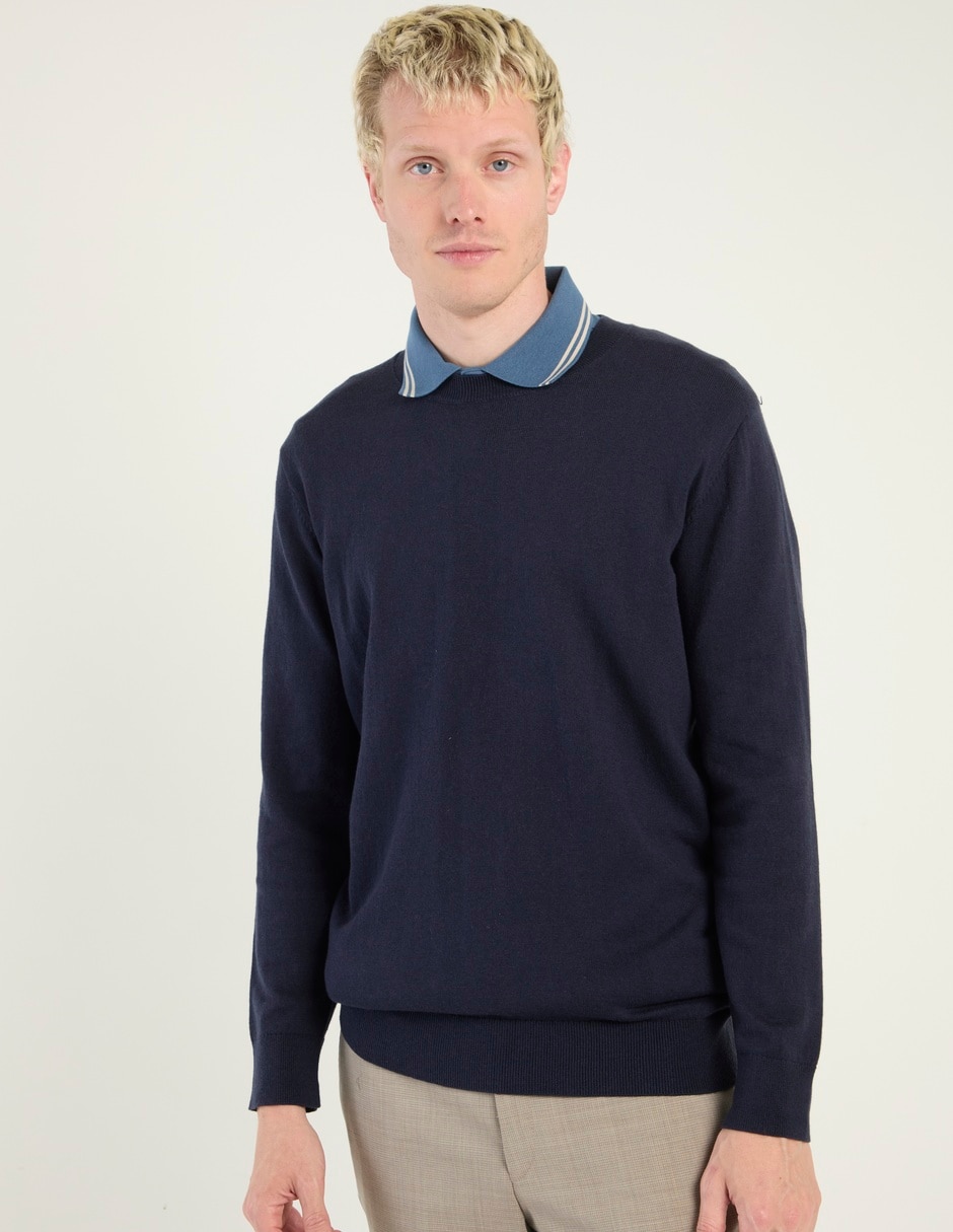 Suéter Scappino cuello redondo para hombre Liverpool