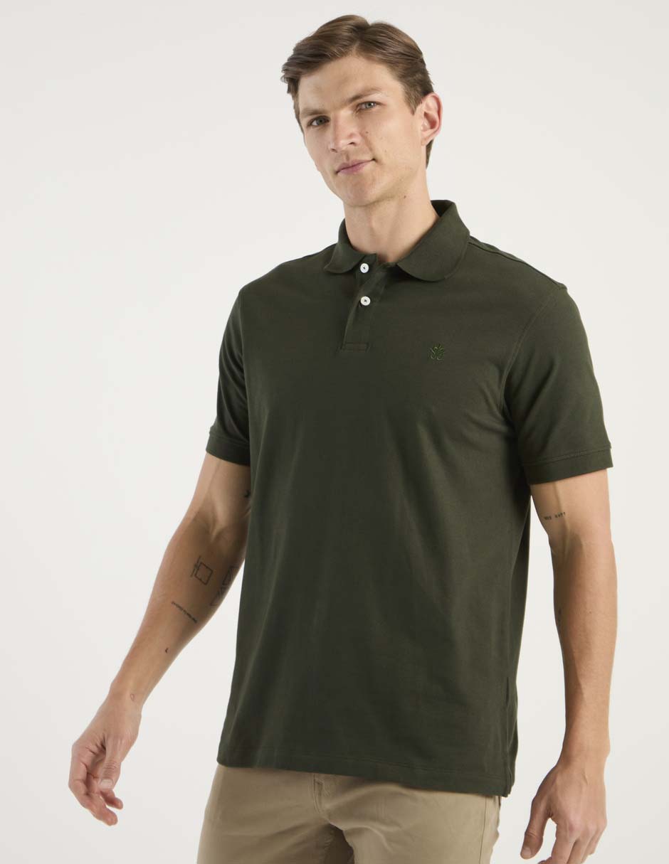 Playera tipo polo para hombre