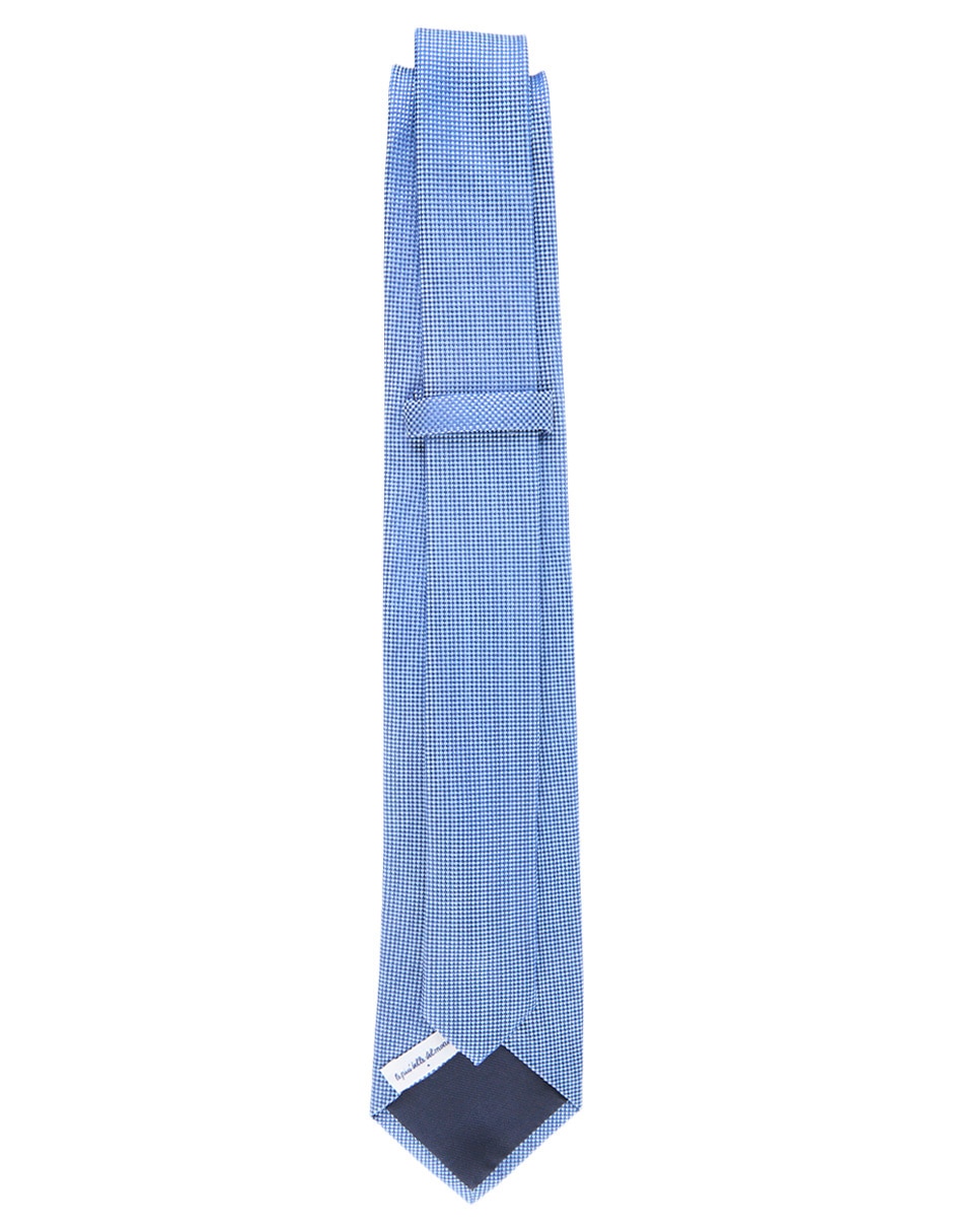 Corbata regular de seda estampado para hombre 2
