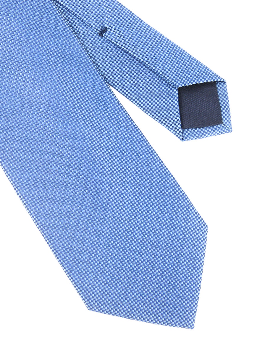 Corbata regular de seda estampado para hombre 3