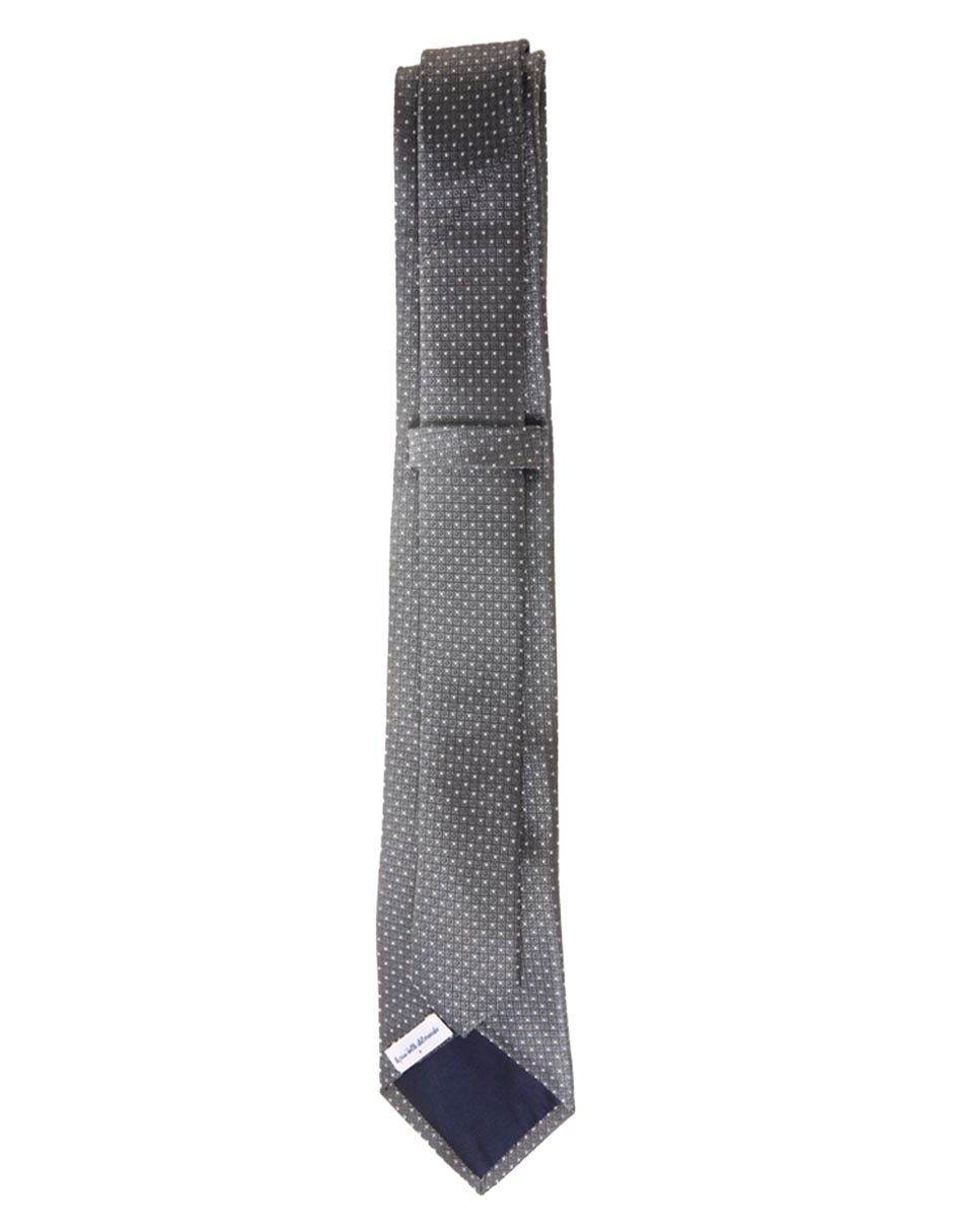 Corbata regular de seda estampado jacquard para hombre 2