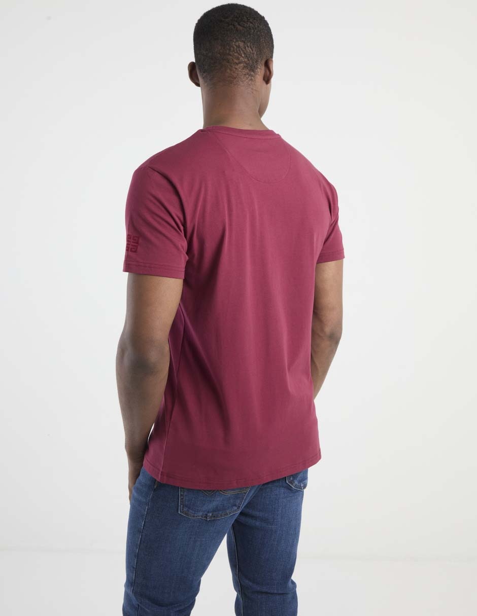 Playera cuello redondo para hombre 2