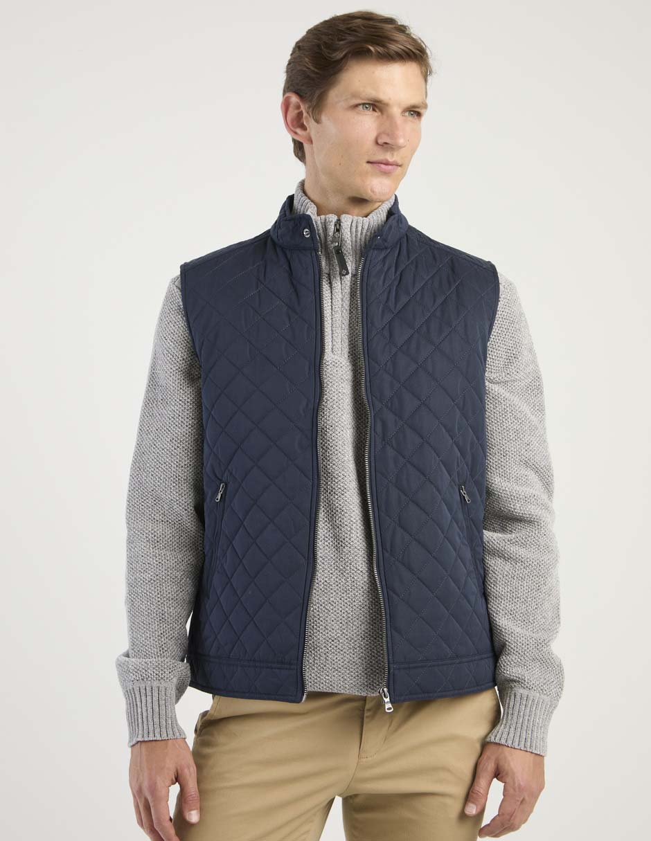 Chaleco capitonado para hombre