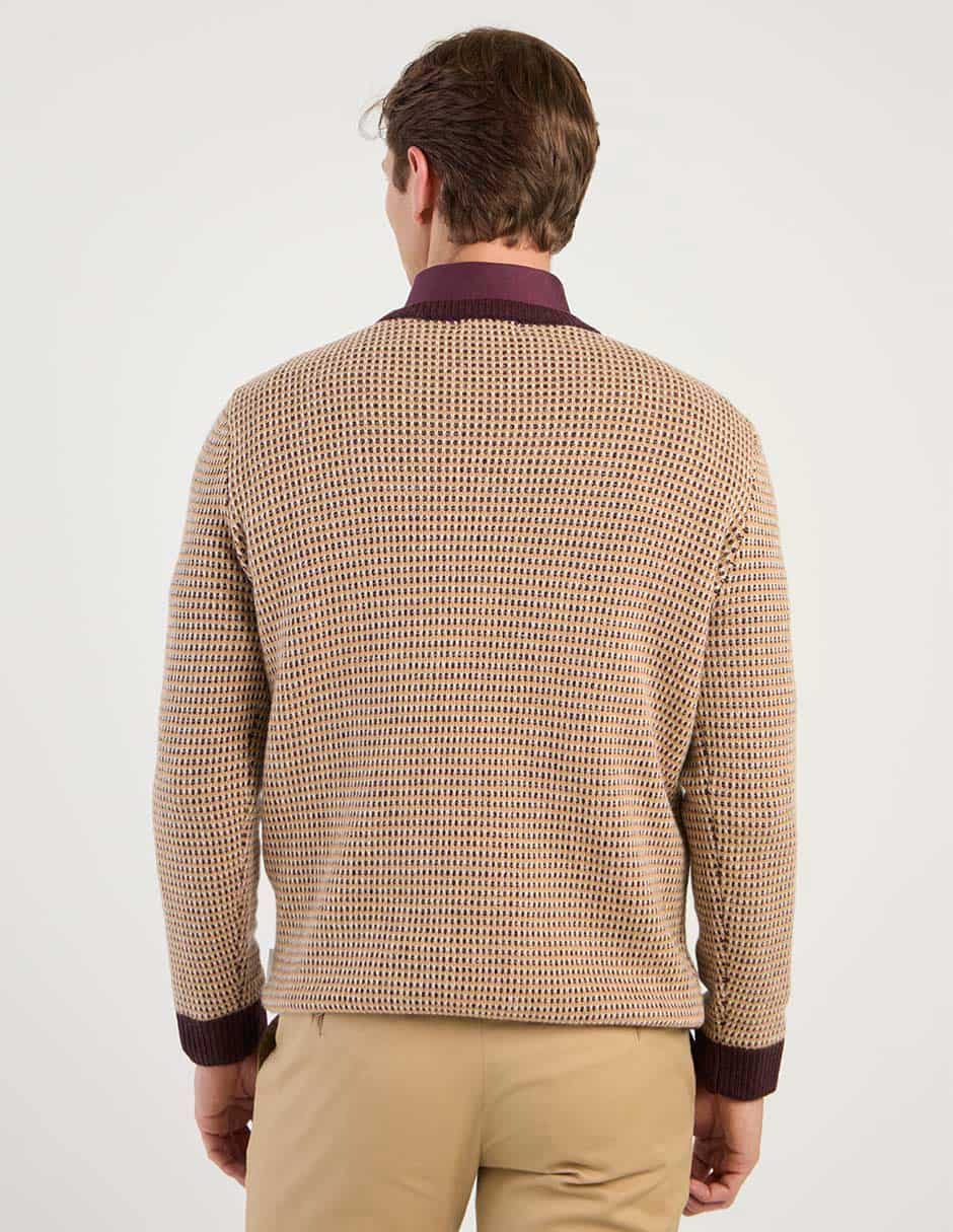 Suéter cuello redondo para hombre 2