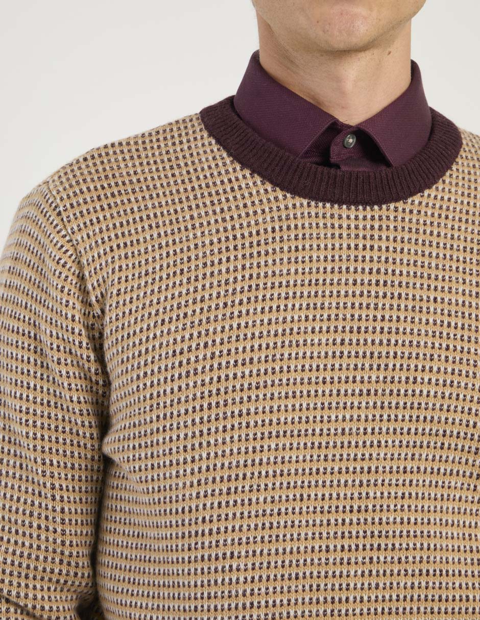 Suéter cuello redondo para hombre 4