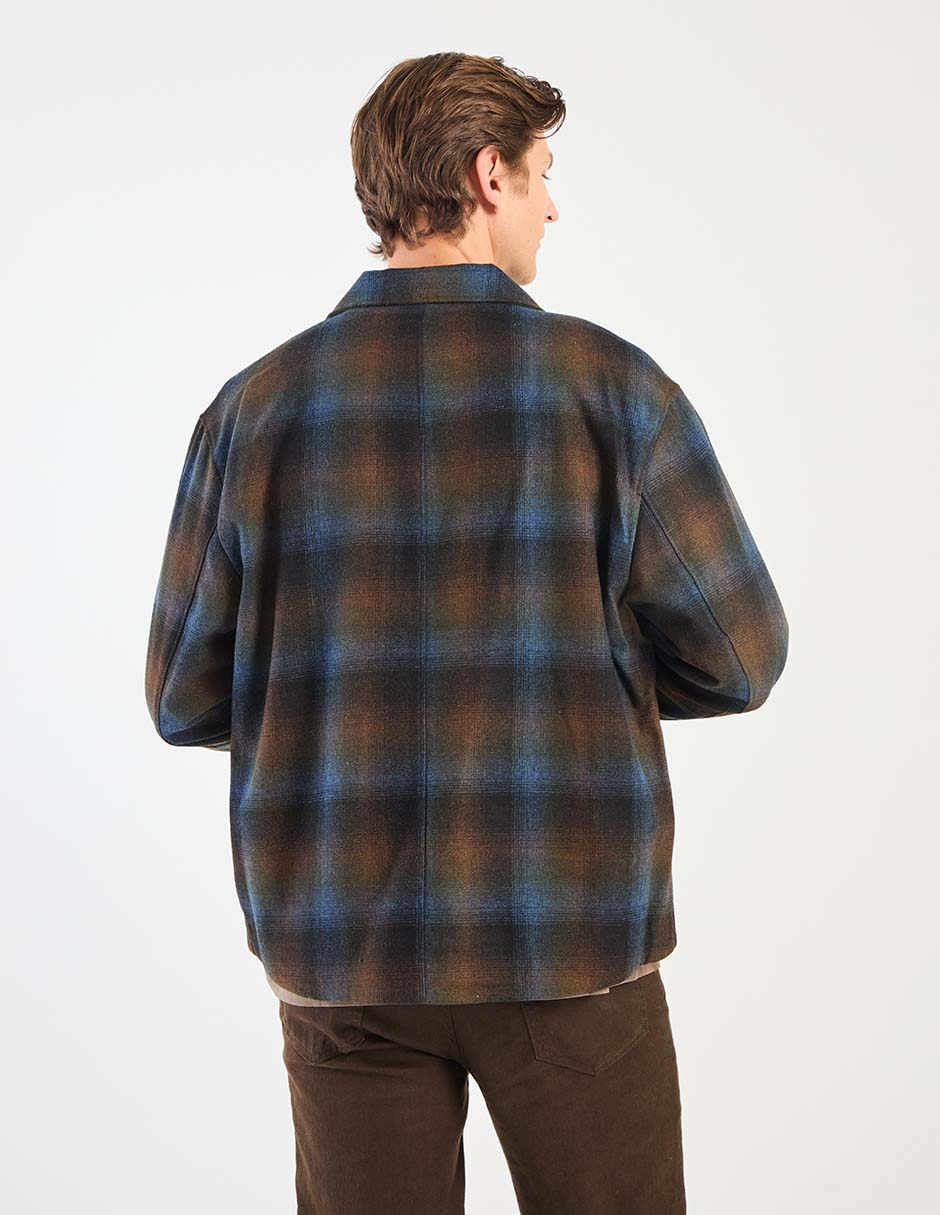 Chamarra casual texturizado para hombre 2