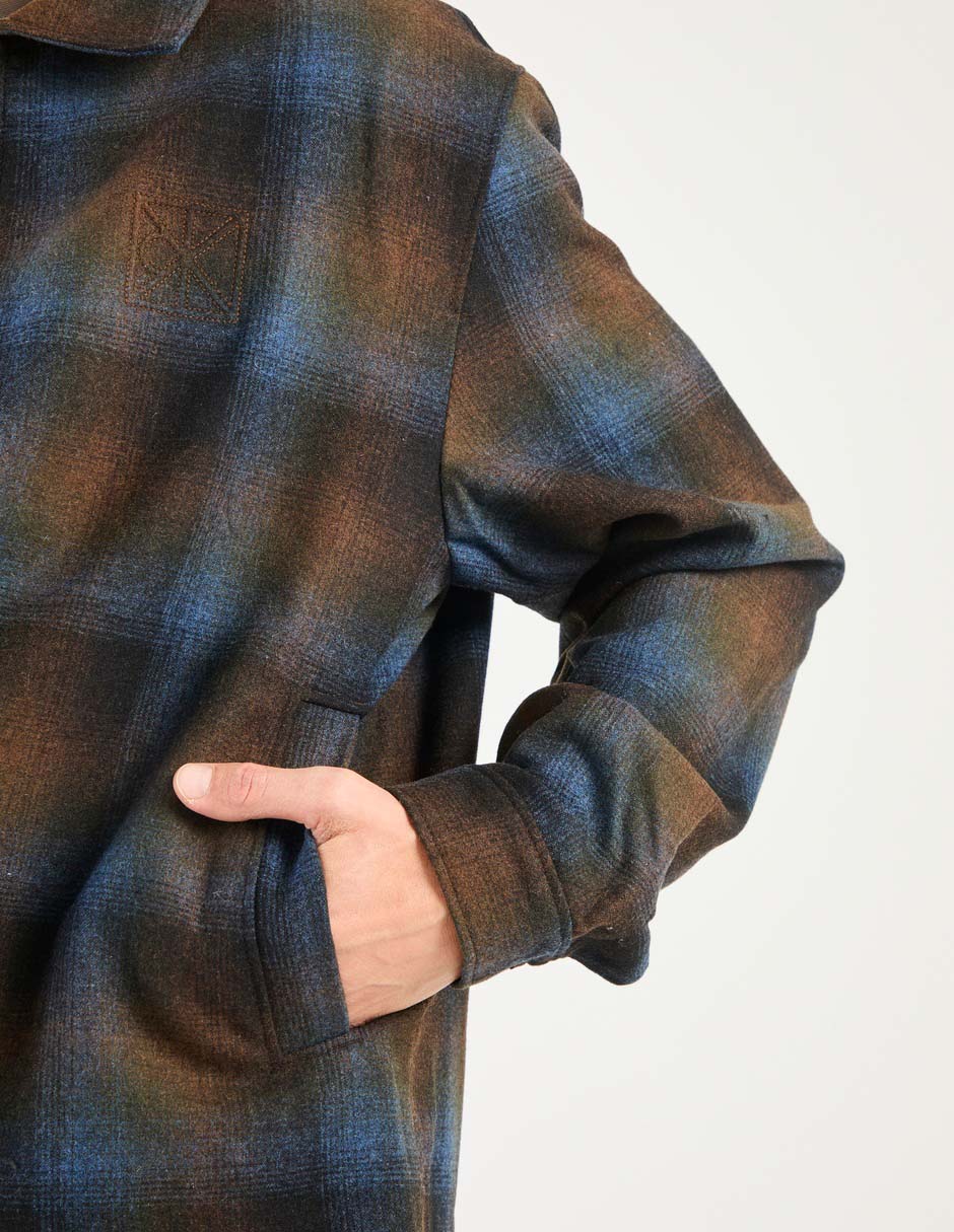 Chamarra casual texturizado para hombre 5