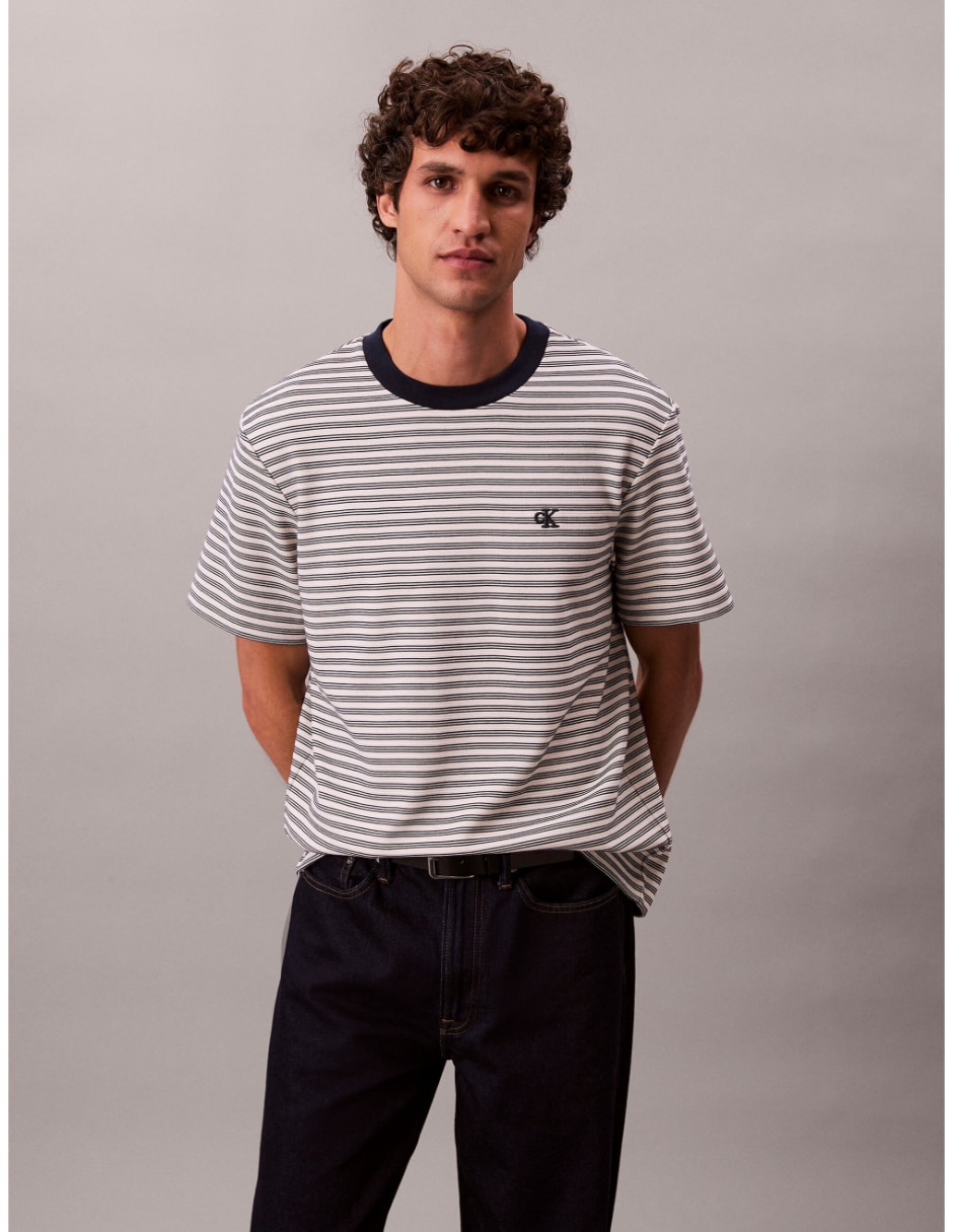 Playera cuello redondo para hombre