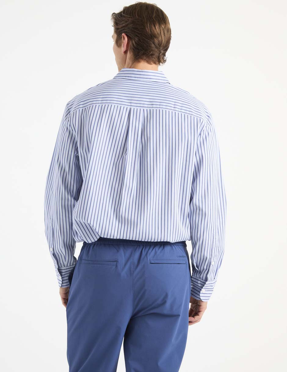 Camisa casual de algodón manga larga para hombre 2