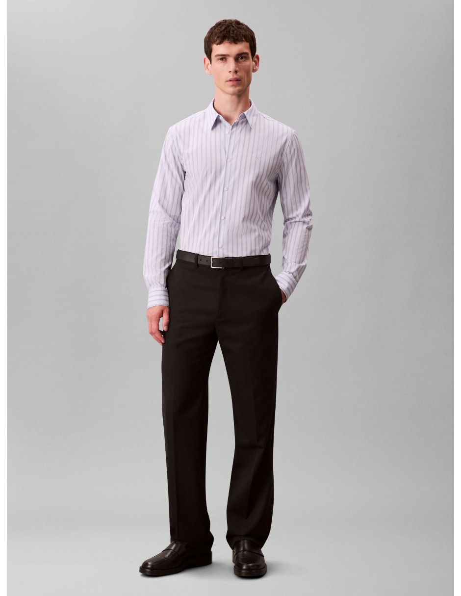 Camisa casual de algodón manga larga para hombre 2