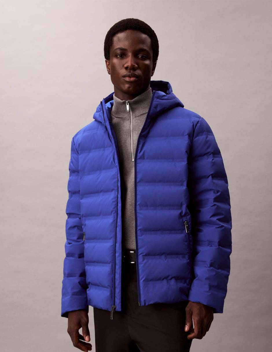 Chamarra acolchada Calvin Klein capitonada para hombre - Main Image