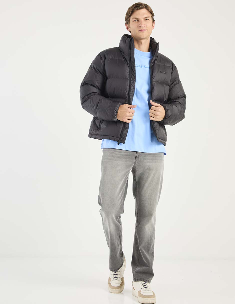 Chamarra acolchada con bolsillos para hombre 3