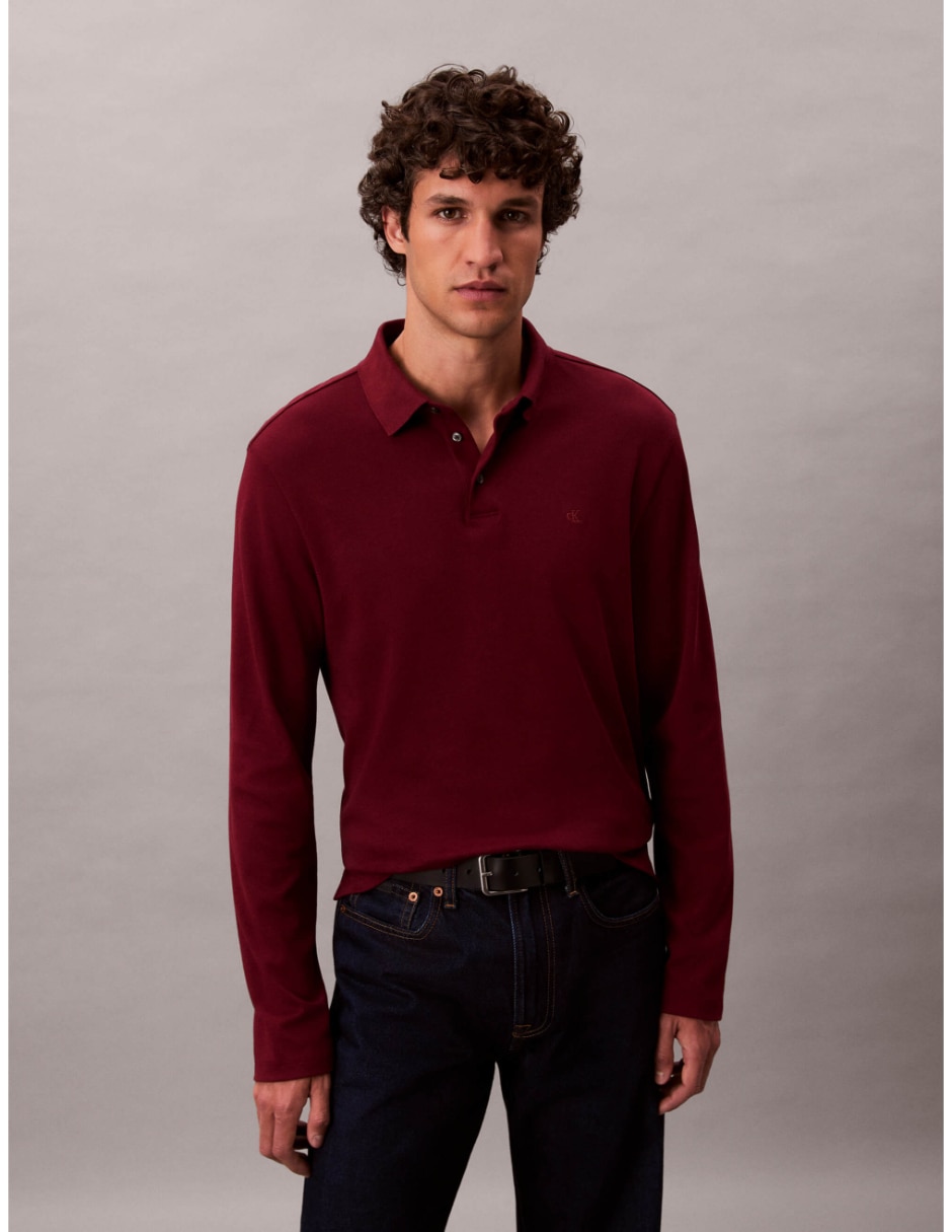 Playera tipo polo para hombre