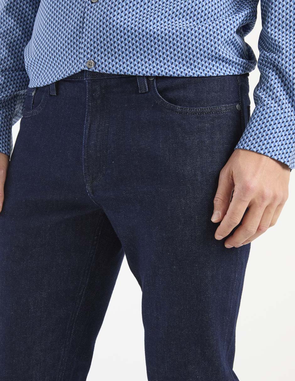 Jeans straight para hombre 4