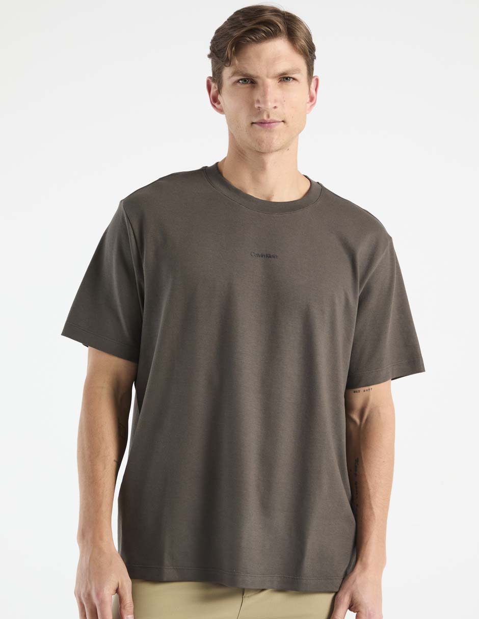 Playera cuello redondo para hombre