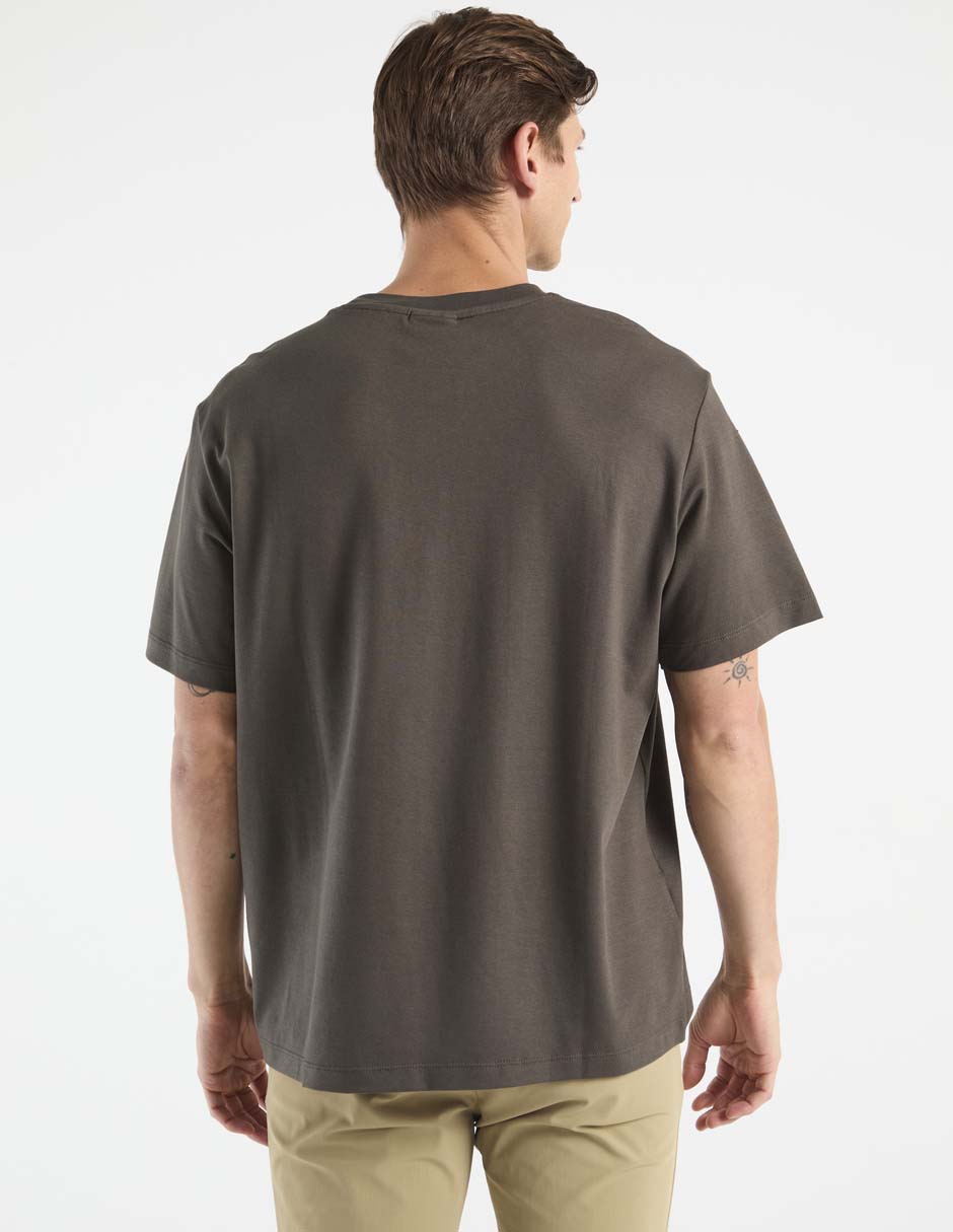 Playera cuello redondo para hombre 2