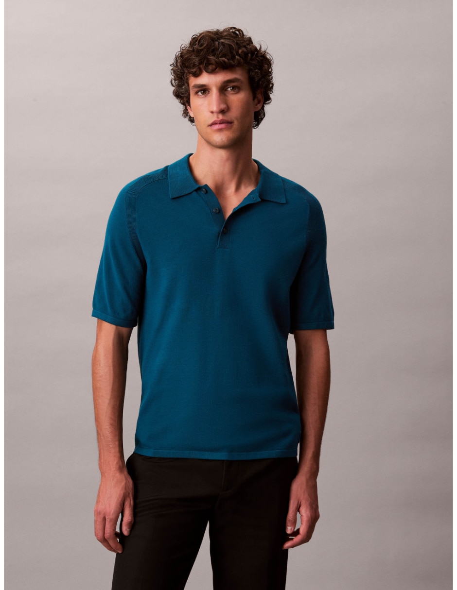 Suéter cuello camisero para hombre Suéter cuello camisero para hombre