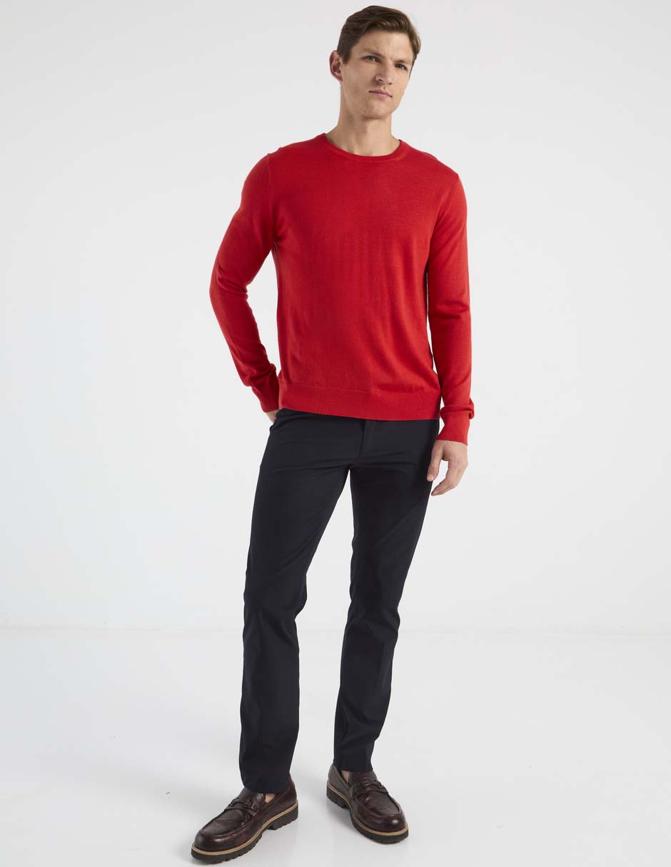 Suéter cuello redondo para hombre 3