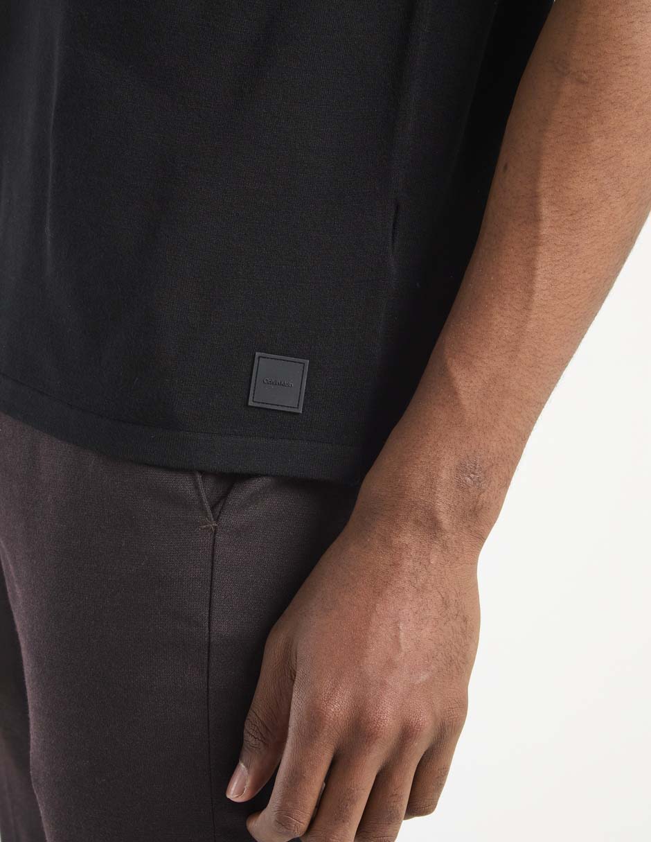 Suéter cuello camisero para hombre 5