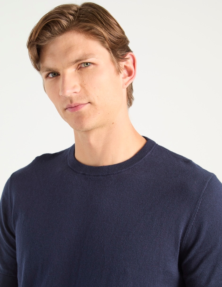 Playera cuello redondo para hombre 4