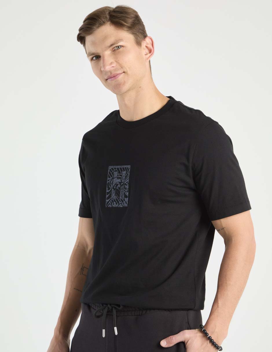 Playera cuello redondo para hombre Playera cuello redondo para hombre