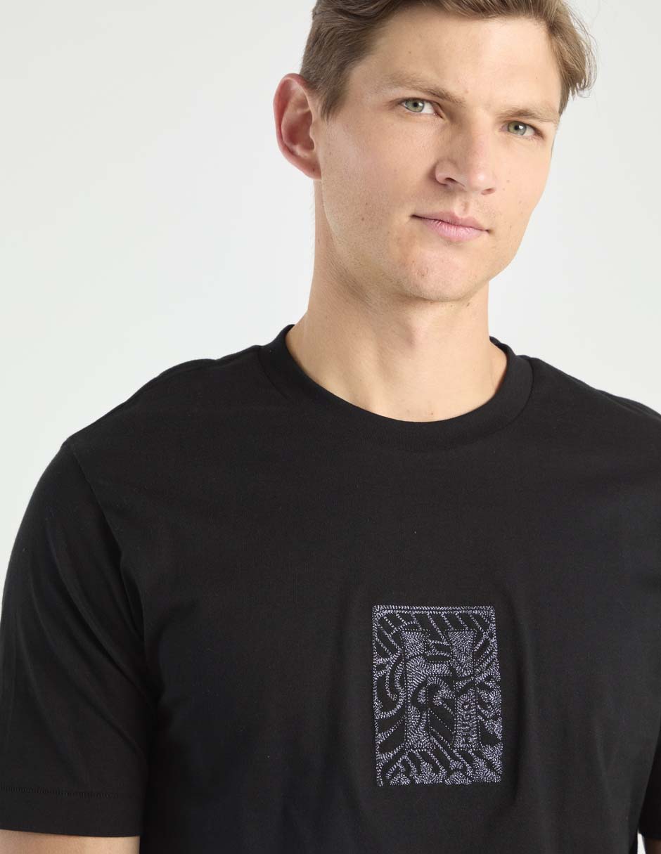 Playera cuello redondo para hombre 4
