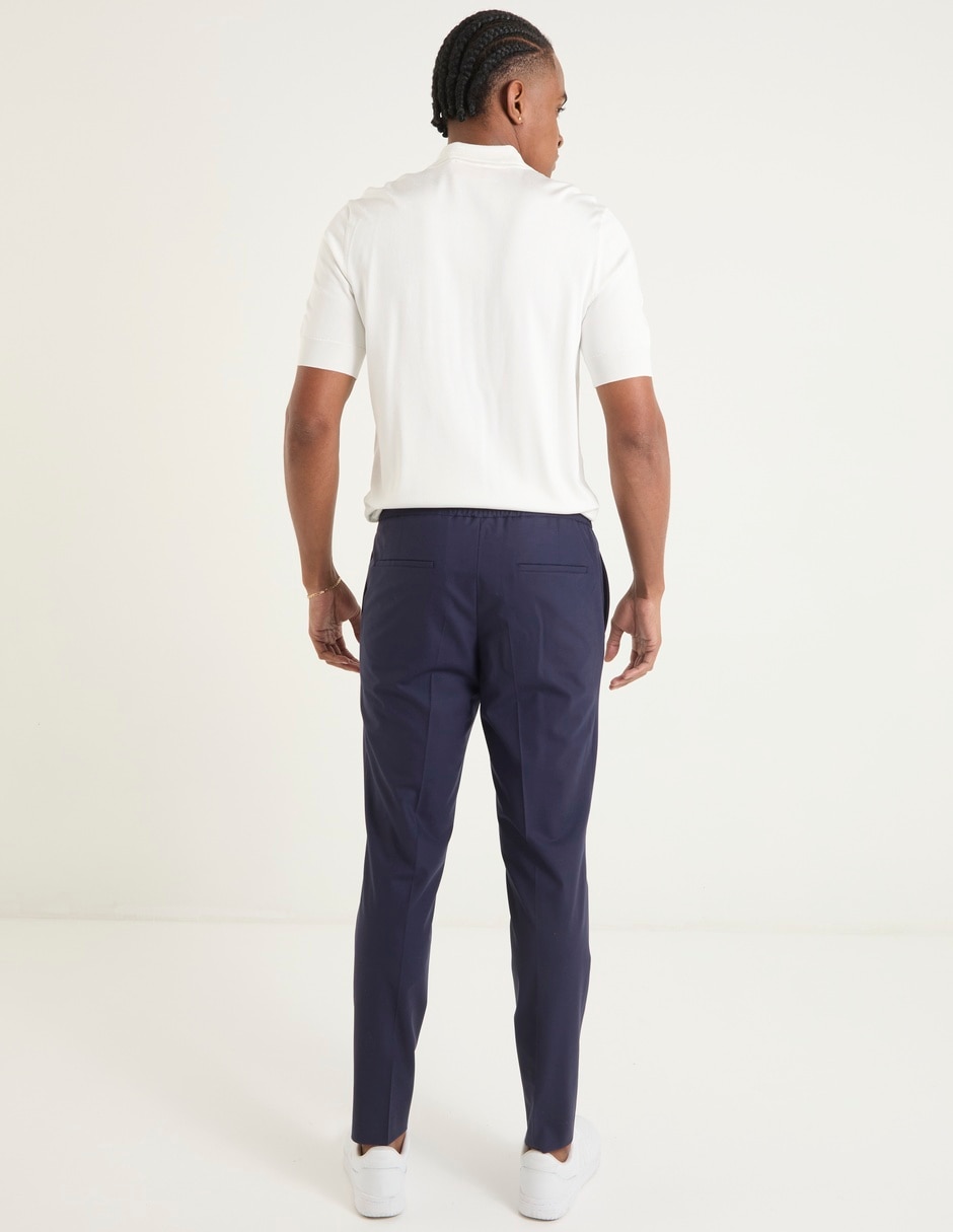 Pantalón técnico slim de lana para hombre 2