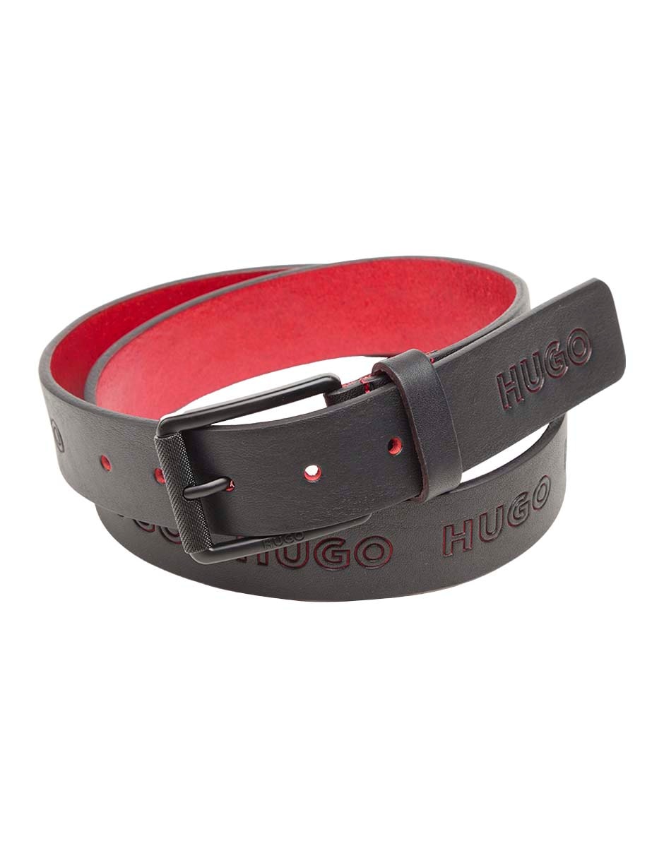 Cinturón de piel para hombre