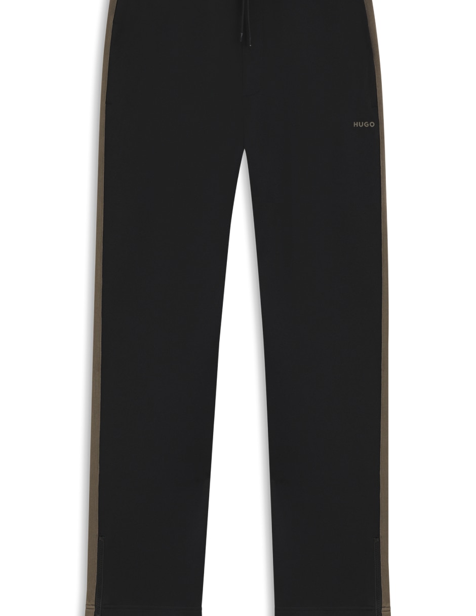 Pants regular con cinta para hombre 5