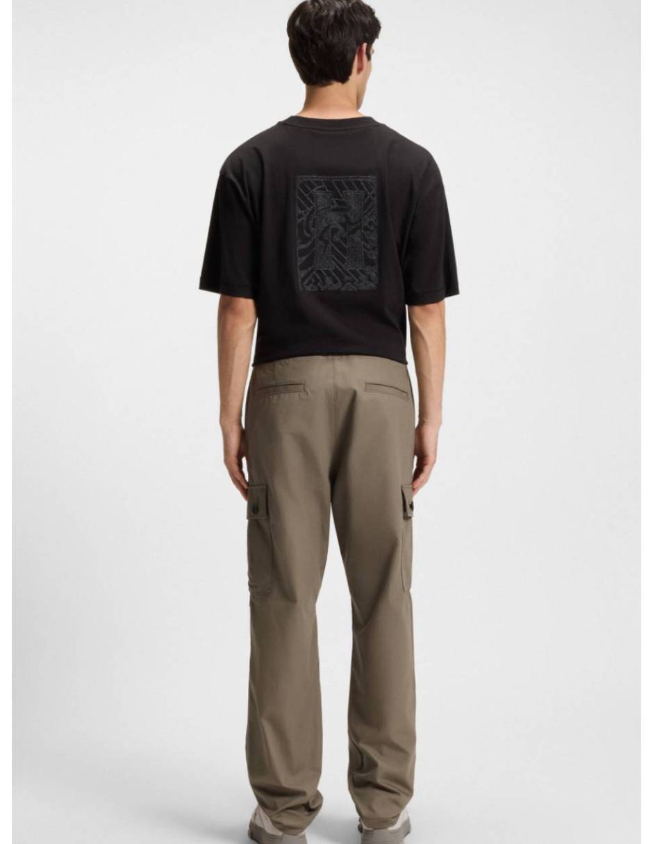 Pantalón cargo slim de algodón para hombre 2