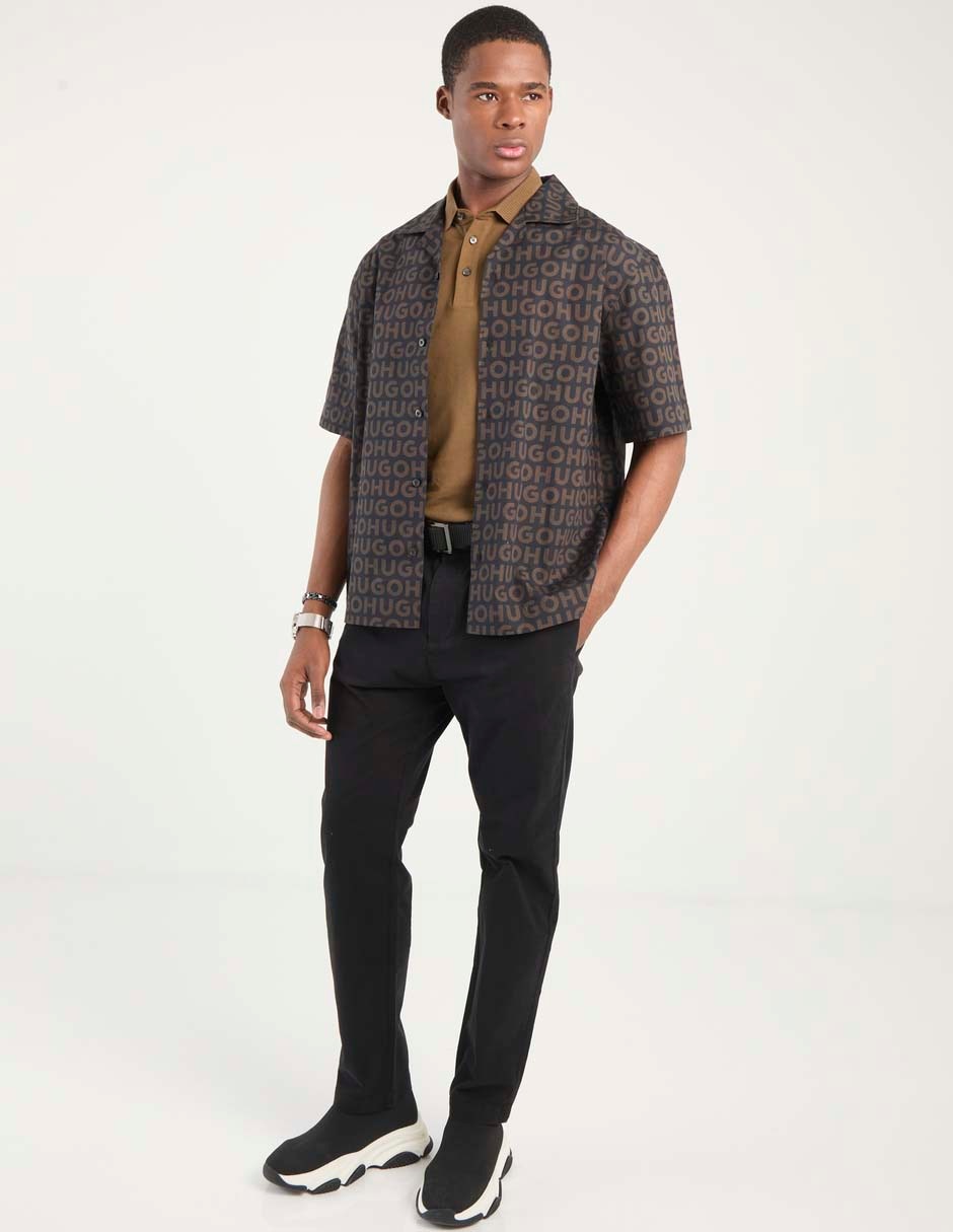 Pantalón chino slim de algodón para hombre 3