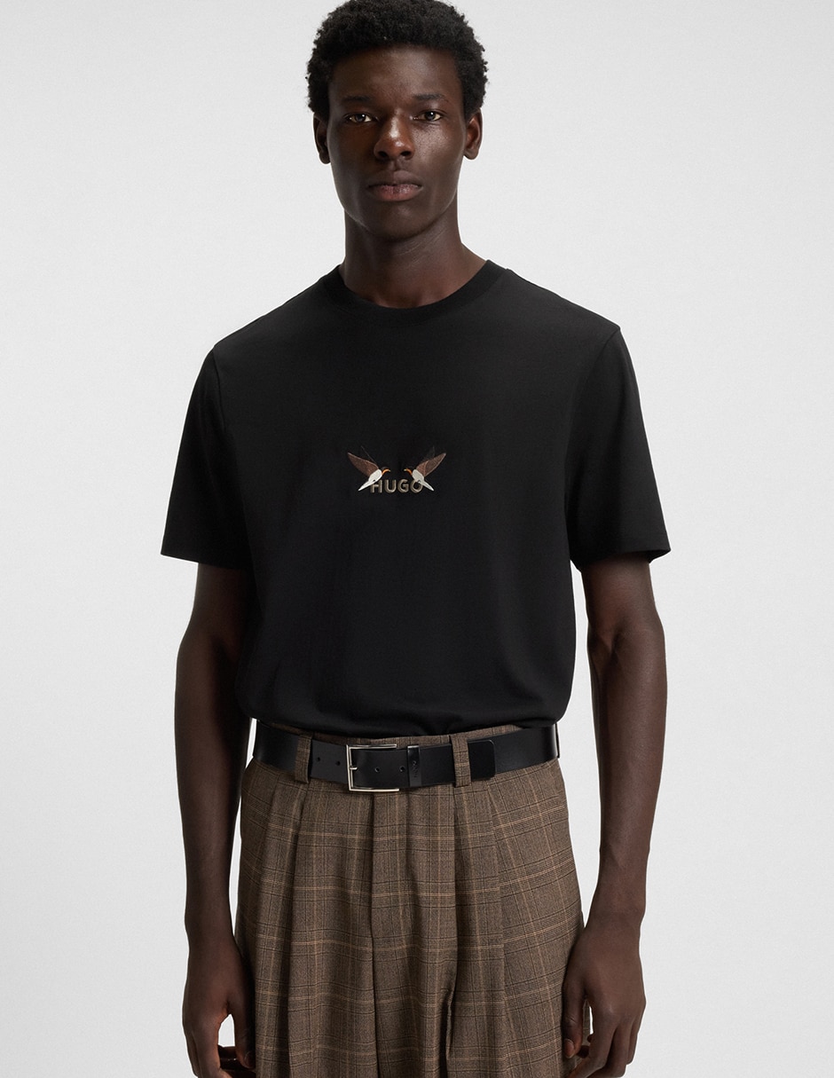 Playera cuello redondo para hombre