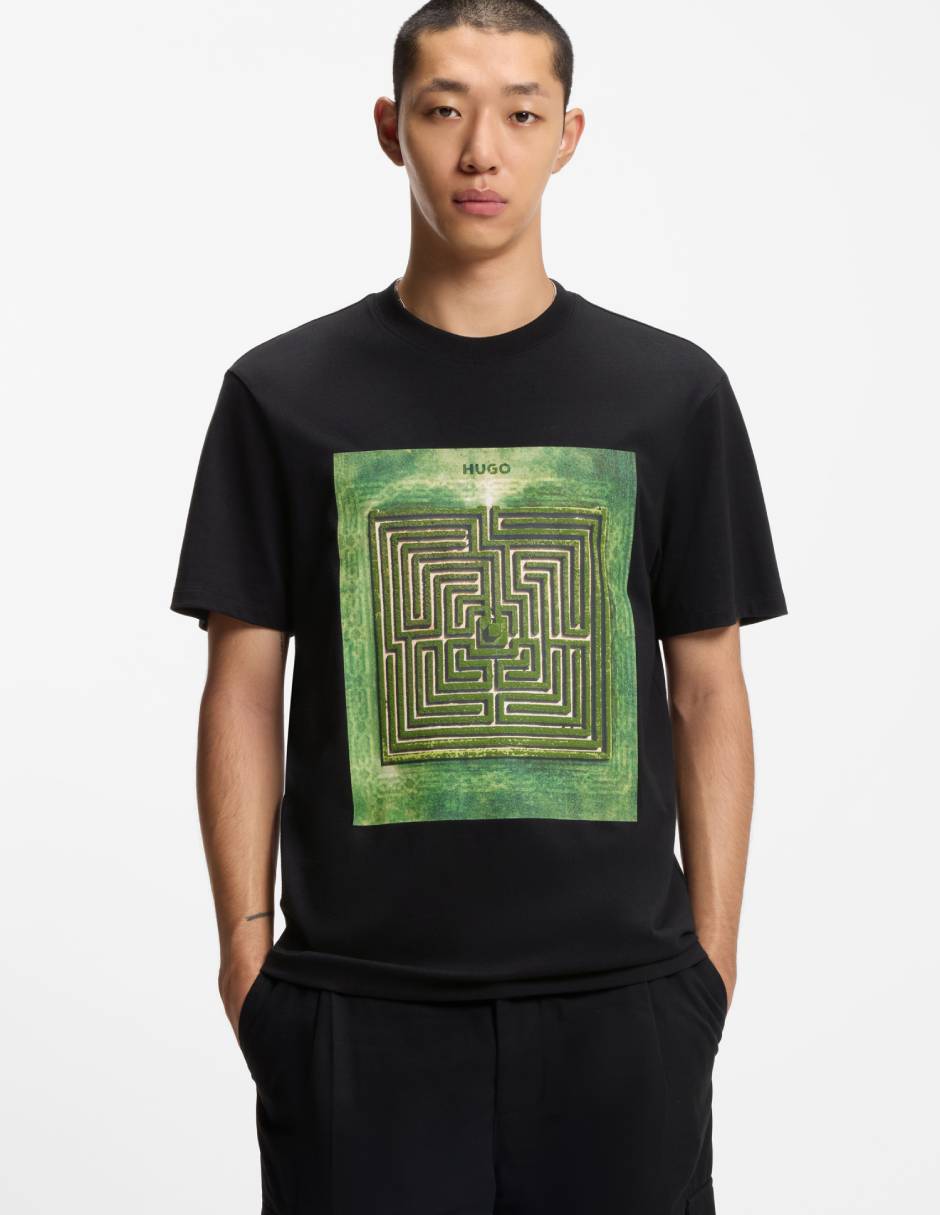Playera cuello redondo para hombre