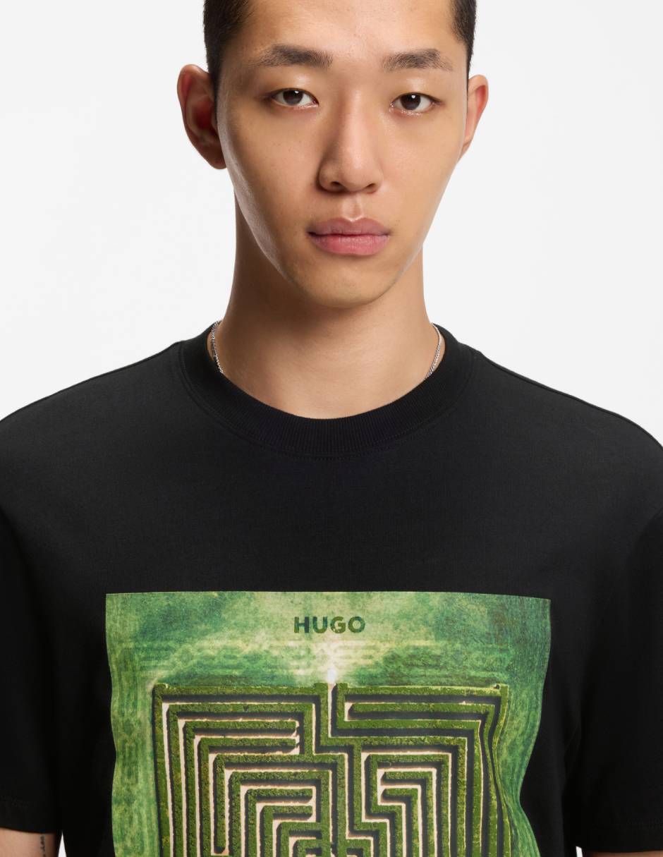 Playera cuello redondo para hombre 2
