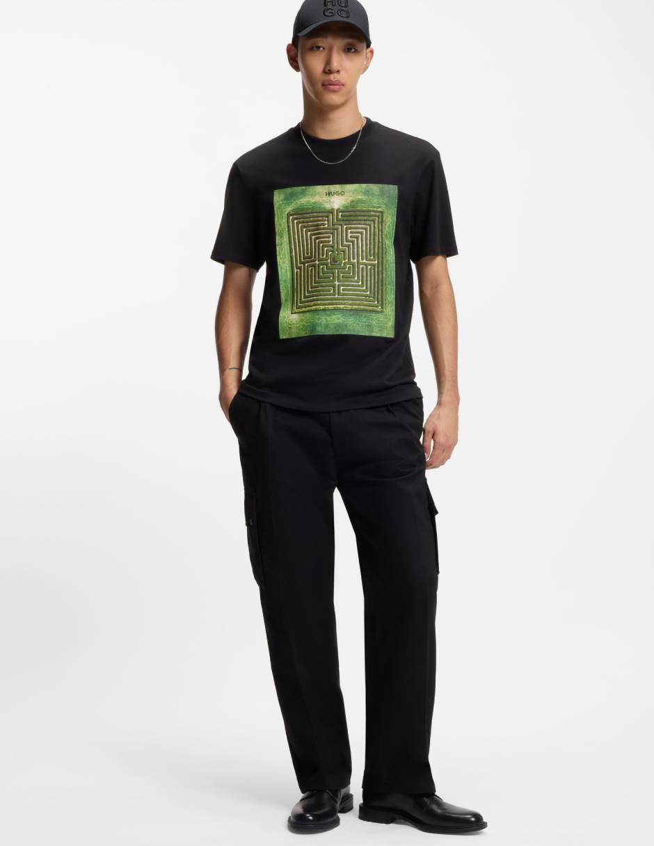 Playera cuello redondo para hombre 4