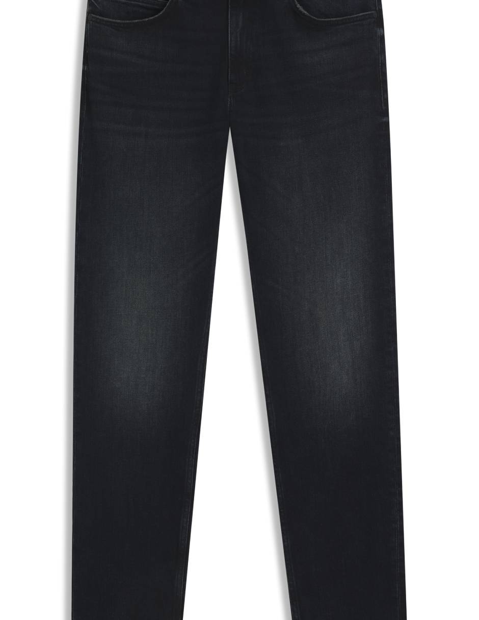 Jeans slim lavado medio para hombre 5
